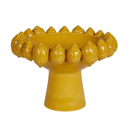 Lemon Pedestal Bowl 🤍