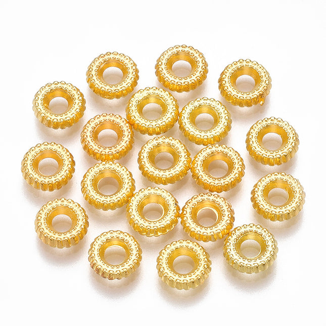 Golden Plastic Rings