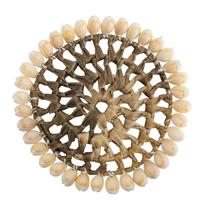 Cowrie Shell Coaster 🤍