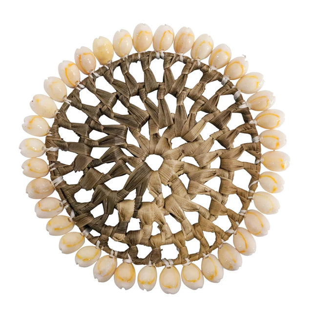 Cowrie Shell Coaster 🤍