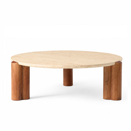 Travertine Coffee Table 🤍
