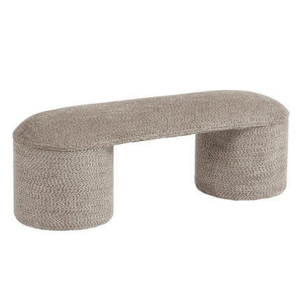 Chocolate Ottoman Bench 🤍
