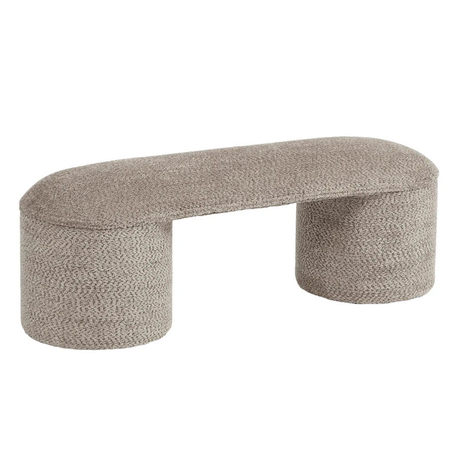 Chocolate Ottoman Bench 🤍