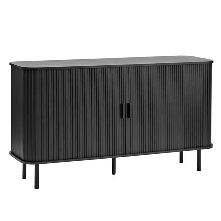 Black Sliding Door Buffet 🤍