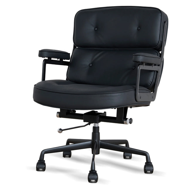 Full Black Office Chair 🤍