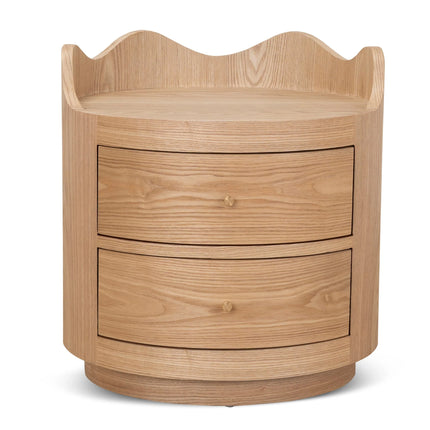 Natural Wood Bedside Table 🤍