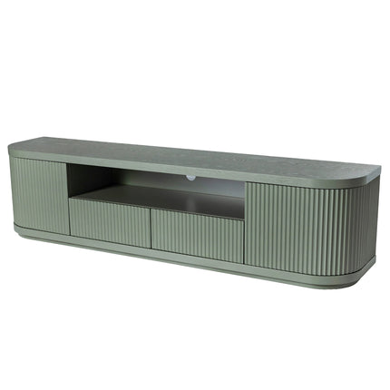 Sage Green Veneer Top TV Unit 🤍