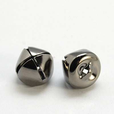 Gunmetal Iron Bell Charms