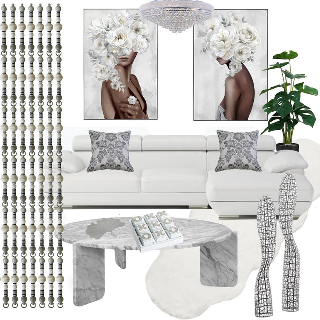 "Whisper White" Mood Board 🤍