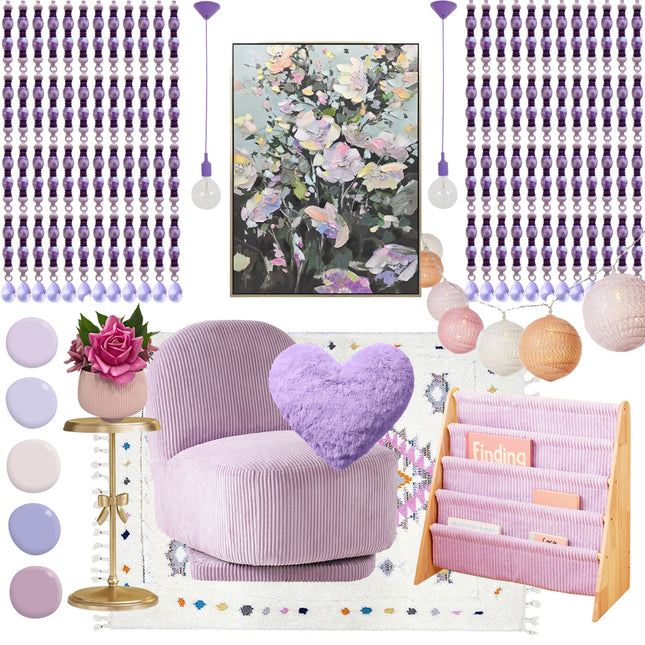 "Purple Paradise" Mood Board 🤍