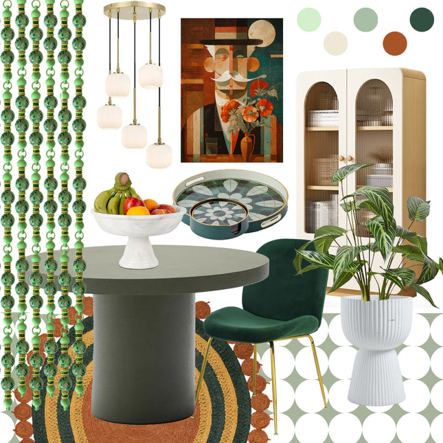 "Painted Flowers" Mood Board 🤍