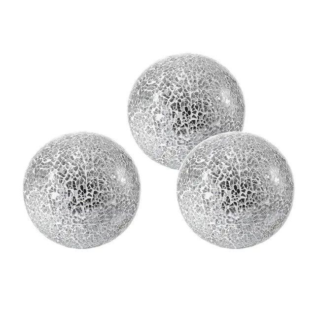 3Pcs Glass Mosaic Balls