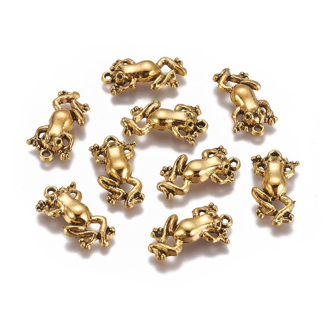 Antique Golden Frogs