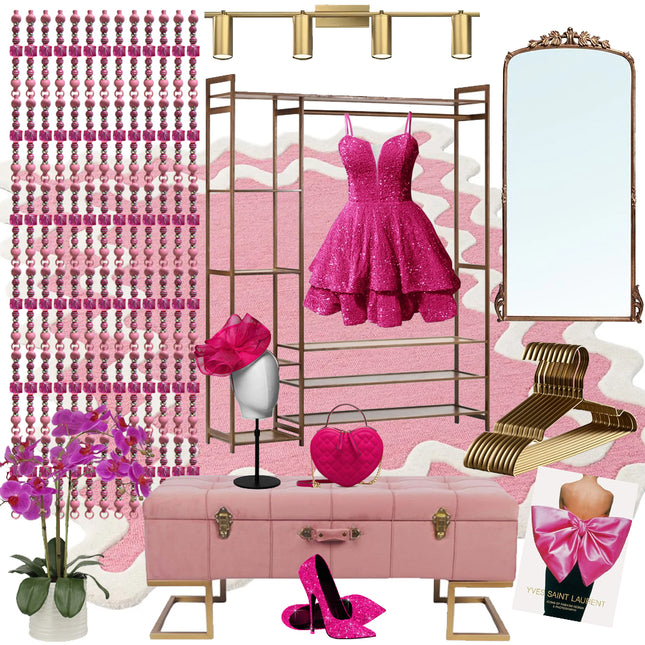 "Pink Cubes" Mood Board 🤍