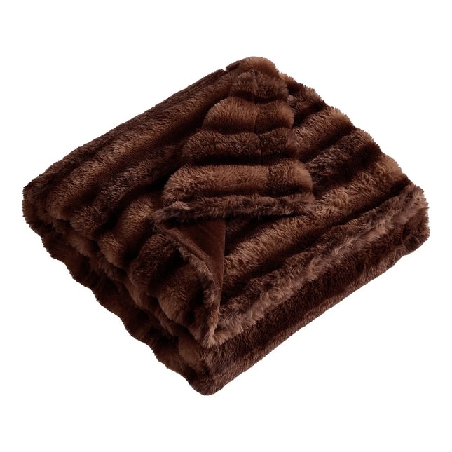 Faux Rabbit Throw 🤍