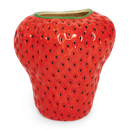 Red Strawberry Vase 🤍