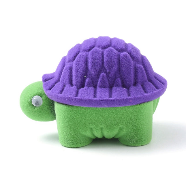 Tortoise Shape Velvet Jewellery Box