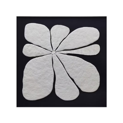 Abstract Flower Wall Art 🤍