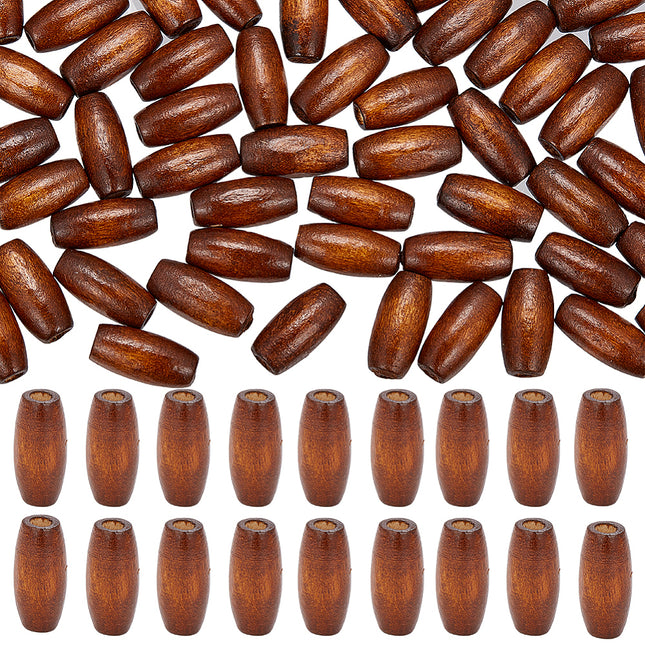 Oval Shaped Wooden Beads