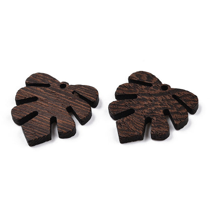 Wooden Leaf Pendant