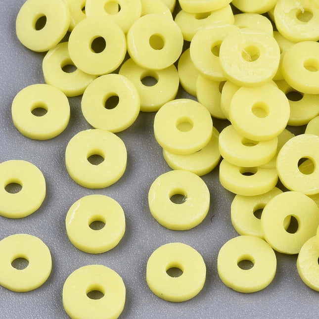 Yellow Heishi Beads