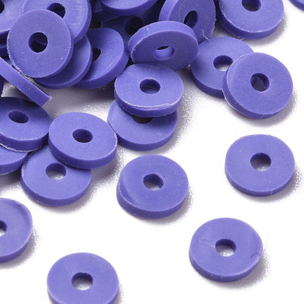 Purple Heishi Beads