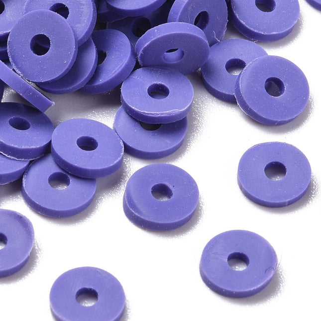 Purple Heishi Beads