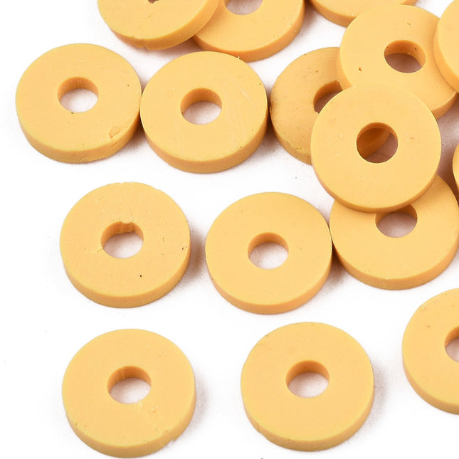 Gold Heishi Beads