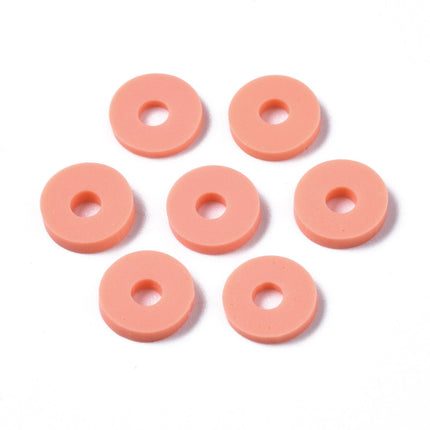 Peach Colour Heishi Beads
