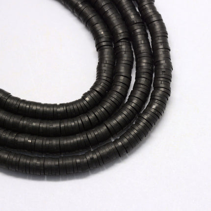 Black Heishi Beads