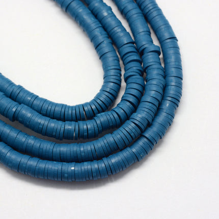 Steel Blue Heishi Beads