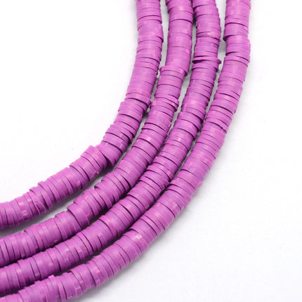 Orchid Heishi Beads