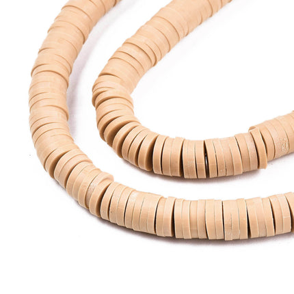 Tan Heishi Beads