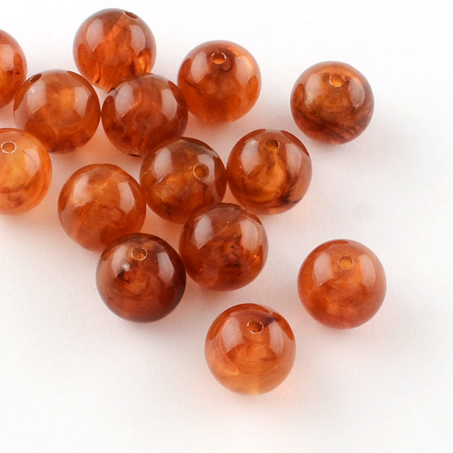 Imitation Gemstone Acrylic Beads