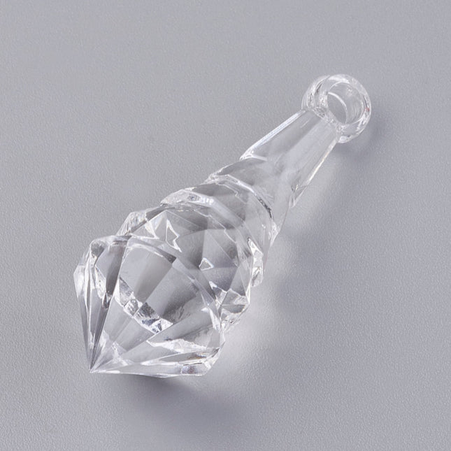Transparent Clear Acrylic Pendants