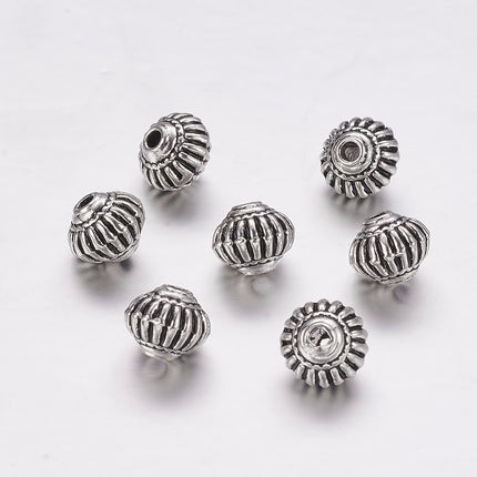 Bicone Alloy Beads