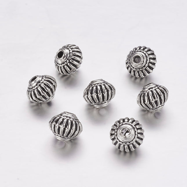 Bicone Alloy Beads